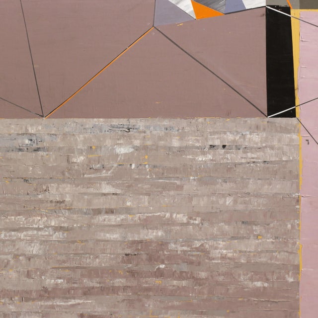 2010s Displacement - Abstract Geometric Modern Layered Original Artwork by Heny Steinberg For Sale - Image 5 of 7