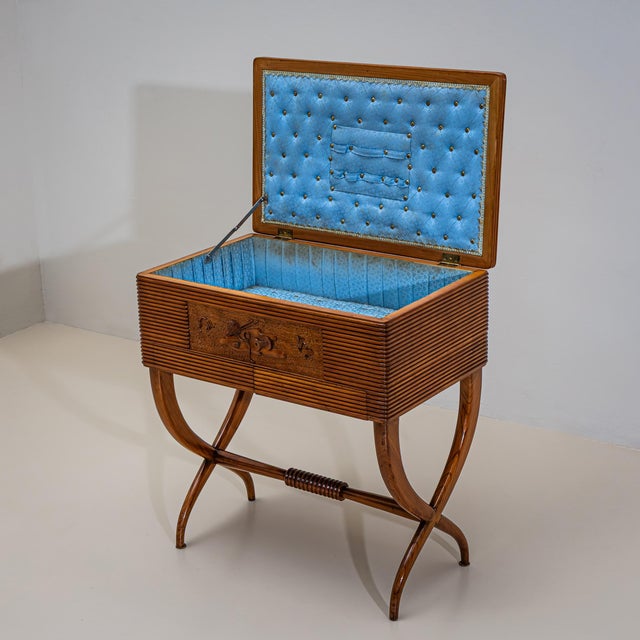 Sewing Cabinet by Luigi Scremin, Italy, 1930s For Sale - Image 4 of 8