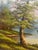 Late 19th Century Beautiful Landscape Oil Painting by W. Morris Framed For Sale - Image 6 of 10