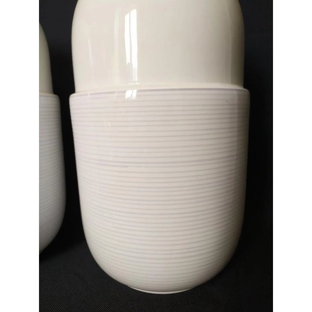 Ceramic Vases by Cleto Munari, 1990s, Set of 2 For Sale - Image 4 of 8