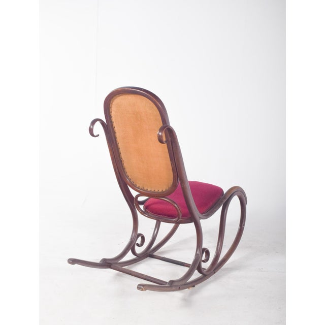 English Rocking Chair, 1890s For Sale - Image 5 of 11