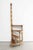 Anike Victorian Library Ladder Made in England, 1950s Light oak / Leather covering 4 steps Height 154 cm, Width 49 cm,...