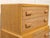 Early 20th Century Art Deco Blonde Wood Highboy Dresser With Carved Detail For Sale - Image 12 of 12