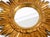 Mid-Century Modern Italian Sunburst Wall Mirror in Wood and Resin, 1950s For Sale - Image 11 of 15