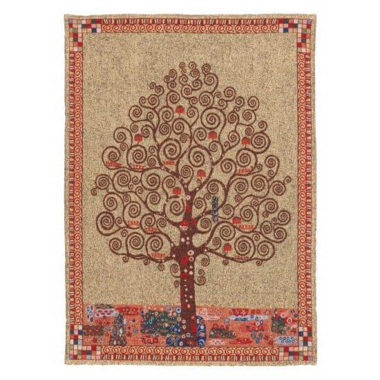 This beautiful tapestry is woven on a jacquard loom by skilled weavers, keeping alive the centuries old tradition of...