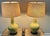 Celadon 1940s Pair of MCM Designer Richard Lindley Melrose Place Celadon Porcelain Table Lamps For Sale - Image 8 of 13