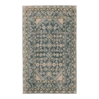 Galerie Shabab Collection Mid-20th Century Persian Malayer Throw Rug For Sale