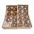 Vintage Hand Blown German Glass Ornaments, Silver and Gold-Set of 15 For Sale