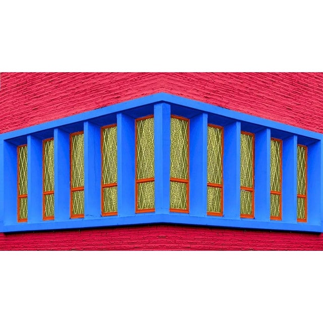 John C. Magee, Religious Symmetry, Photographic Paper, in Flawless conditions. Designed from 2000 This piece has an...