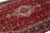 1950s Medallion Designed Vintage Persian Tabriz Wool Rug in Red For Sale - Image 5 of 8