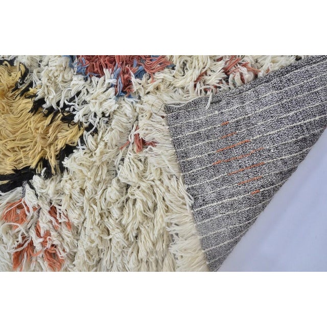 Handmade wool carpet in Turkish Anatolia , Vintage Oushak Rug,Turkish Vintage Anatolian Rug, Handmade wool Rug . One Of...