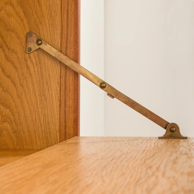Teak 3-Bay Wall Unit with Bar Cabinet by Hansen & Guldborg for HG Furniture, Denmark, 1960s For Sale - Image 13 of 18