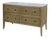 Bristol 60 in. W Marble and Wood 4 Drawer Ribbed Bathroom Vanity, Medium Oak For Sale
