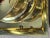 1990s Frederick Cooper Brass Faux Lantern Column Footed Table Lamp For Sale - Image 15 of 17
