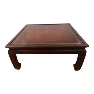 1980s Vintage Henredon Coffee Table For Sale