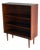 Mid Century Danish Rosewood Bookcase – Vintage Scandinavian Open Shelving Cabinet 1960s For Sale