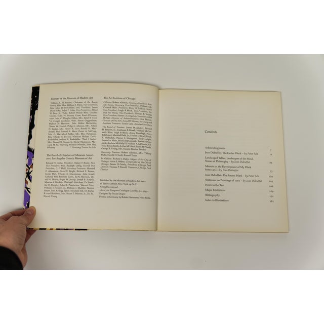 Jean Dubuffet 1962 Modern Art Museum’s “Dubuffet” Art Book For Sale - Image 4 of 6