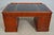Reprodux English Style Leather Top Yew Wood Desk For Sale - Image 18 of 18
