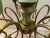 1950s Italian Bronze Chandelier from Stilnovo, 1950s For Sale - Image 5 of 10