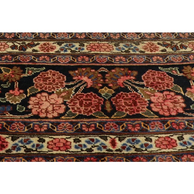Vintage Persian Mashhad Rug - 09'10 x 13'04 For Sale In Dallas - Image 6 of 10