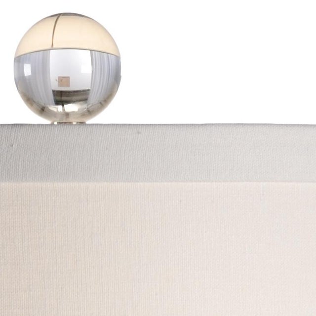 Transitional Chelsea House Matthews Lamp in Blue For Sale - Image 3 of 4