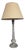 Large French Marble Lamp, 1910 For Sale