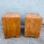 Vintage Coastal Faux Bamboo and Wicker Nightstands - A Pair For Sale - Image 4 of 8
