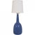 Ceramic Blue Ceramic Lamp from Palshus, 1960s For Sale - Image 7 of 7