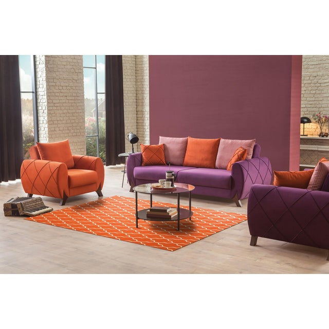 Indian 56x8 Classic Moroccan Yellow Flatweave Wool Geometric Modernist Carpet Rug For Sale - Image 3 of 4