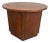 Lane Furniture Round Solid Walnut Accent Table 1960’s For Sale
