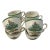 Spode "Christmas Tree" Cup & Saucer Set of 8 For Sale