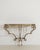 Art Deco Wrought Iron Consola Table With Marble Top For Sale - Image 11 of 11