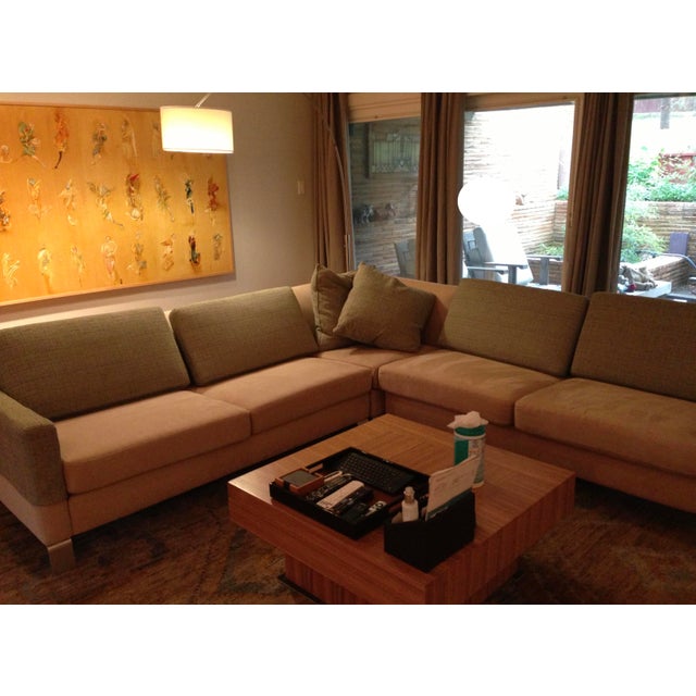 Figurative 30th of February, Original Mixed Medium Painting by Alexander Dolgikh, Prague 2000 88" X 48" For Sale - Image 3 of 9