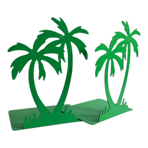 Pair of 1970s Palm Tree Bookends by Randall Schwartz for Moxie