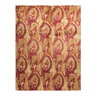 Suzani Collection Hand-Knotted Area Rug - 8' 1" X 10' 4" For Sale