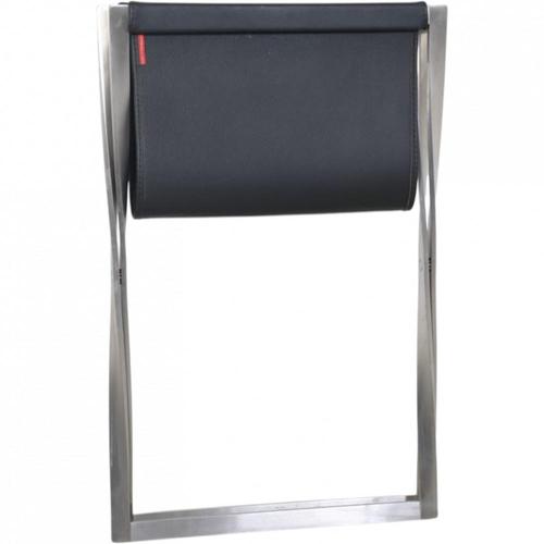 Animal Skin PK91 Stool in Black Aura Leather from Poul Kjærholm, 2000s For Sale - Image 7 of 11