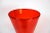 Red Vintage Red Swedish Hand Blown Footed Vase For Sale - Image 8 of 10