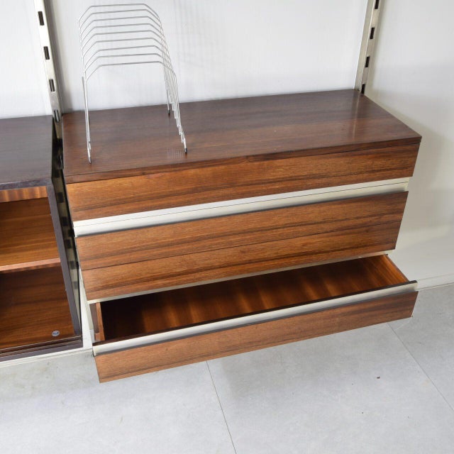 Wood Urio Bookcase by MIM Roma, 1960s For Sale - Image 7 of 9