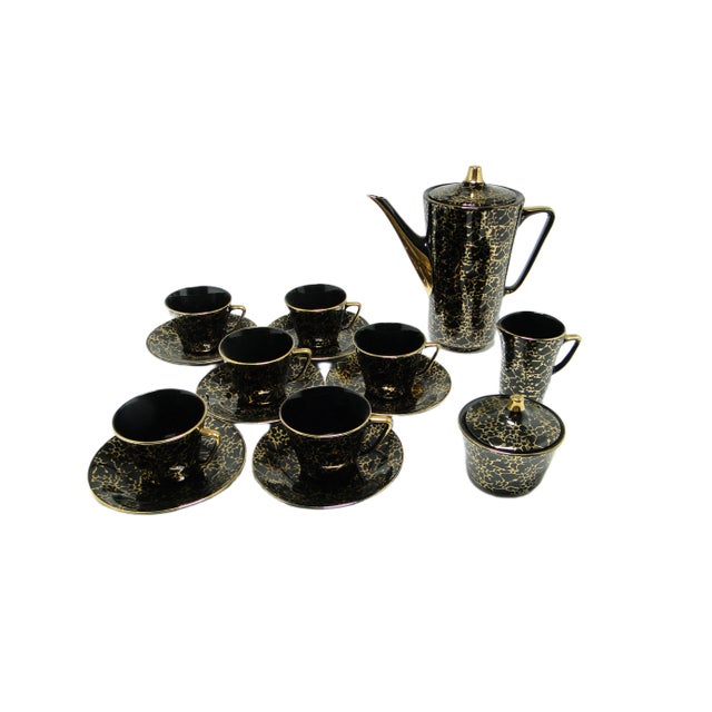 Vintage Polish Coffee Set, 1970s, Set of 15 For Sale - Image 6 of 8