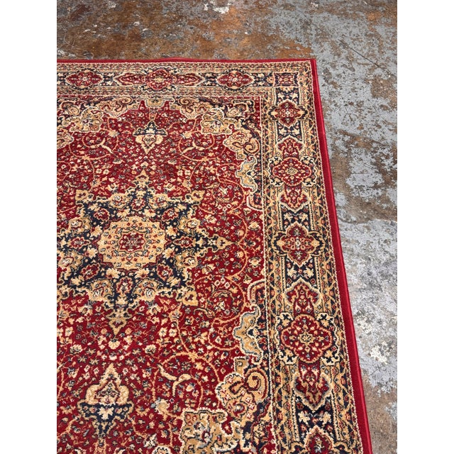 Design Plus Gallery presents a 4ft 4in × 6ft 4in Traditional Medallion Area Rug. This rug displays an ornate central...