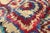 Vintage Azilal Boucherouite Moroccan Rug, 04'07 X 08'02 For Sale In Dallas - Image 6 of 10