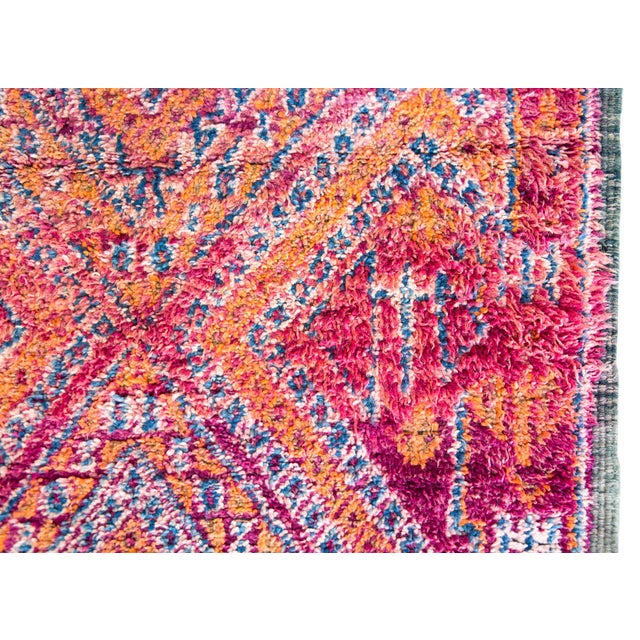 Vintage Moroccan Rug For Sale - Image 11 of 15