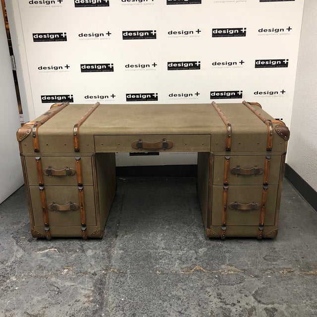 Restoration Hardware Timothy Oulton Richards' Trunk Desk ...
