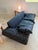 Rolf Benz Postmodern Plinth Base Sofa Couch (Germany) Late 1970s Charcoal Gray For Sale - Image 12 of 17