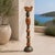 Marc Zimmerman "Stone Perch 2" Glazed Ceramic Totem, 60 Inches Tall, Rounded Earth Tone Forms, Bird Crown, Contemporary Art West Coast For Sale In Monterey, CA - Image 6 of 7