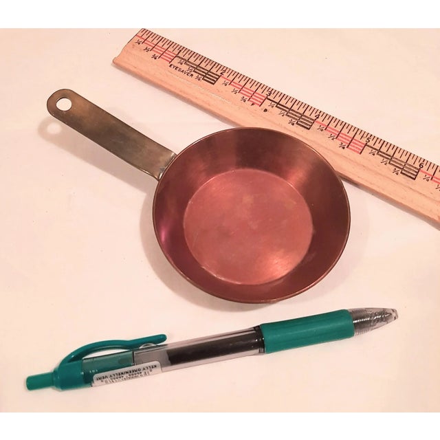 Vintage Norwegian Copper Skillet Sauce Pan Mini For Sale In Fayetteville, AR - Image 6 of 8