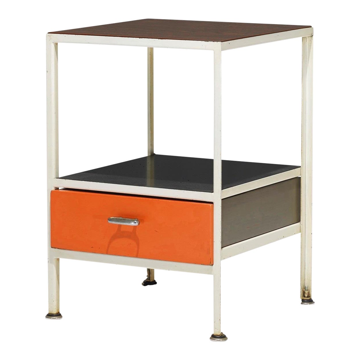 1950s Mid Century Modern George Nelson Steelframe Nightstand Chairish