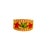 Contemporary Masriera Diamond 18k Yellow Gold Enamel Leaves Motif Ring, Size 7.25 For Sale - Image 3 of 7