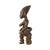 African Early 20th Century Anyi Attye Seated Female Figure Côte d'Ivoire For Sale - Image 3 of 9