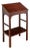 Late 20th Century Mahogany Lectern With Slanted Top Storage Compartment For Sale
